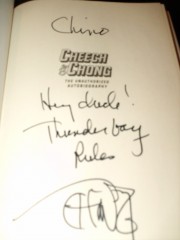 Tommy chong's book....