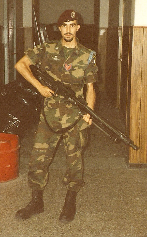 in the Army, 1995